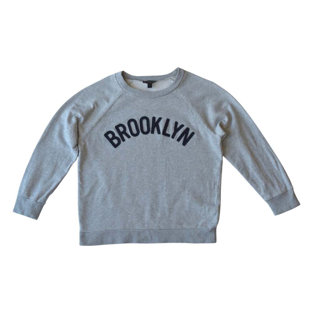 J.Crew Gray Brooklyn Crewneck Sweatshirt Size Small